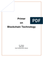 Primer On Blockchain Technology