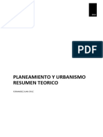 Resumen Teorico Completo PLANEAMIENTO Y URBANISMO