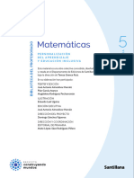 Personalizacion Matematicas 5prim CM Cast ED23