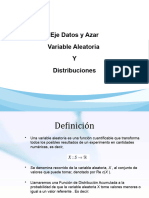 Clase Variable Aleatoria y Distribución