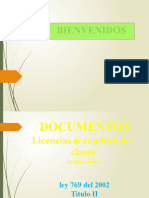 Documentos, Licencias, Clasificacion y Aspectos Legales