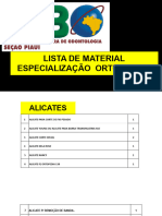 Lista Material Ortodontia 2024