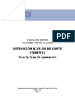 Documento Técnico - Definición de Puntos de Corte para Familias en Acción - VR - FINAL