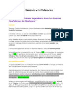 Les Fausses Confidences Fiche Dissertation