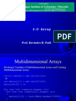 PCD 2-D Array