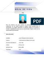 Hoja de Vida Juan Fernando Macias