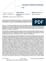 J Adm Devolución Automática de Saldo A Favor Del Impuesto Sobre La Renta.