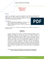 Teorías y Sistemas de La Psicología - Evaluación 1 - P