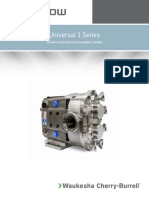 Brochure - Universal 1 Series, Rotary Positive Displacement Pumps, Waukesha Cherry-Burrell - SPXFLOW