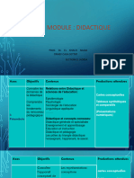 Module Didactique Disciplinaire Pr. Nadia El Khalfi 3