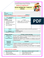 2º U3 S2 Sesion D5 Tutoria Familias Diferentes Familias Unicas Maestras de Primaria Del Peru