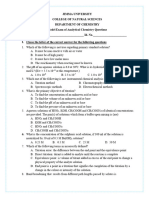 Analytical Stream Model Questions