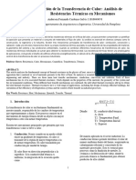 Informe Termo 1 Transferencia de Calor