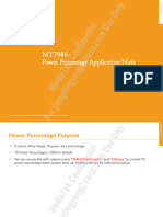 MT7986 Power Percentage User Guide For Customer