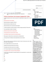 3 - Final Exam V4.0 Answers 8 Jan 2011