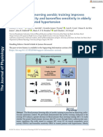 The Journal of Physiology - 2024 - Brito - Evening But Not Morning Aerobic Training Improves Sympathetic Activity and