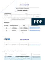 Planeacion 4s Carta Descriptiva Electricidad y Magnetismo