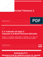 IL 2 - TEMA 4 - PPT - Renta de Segunda Categoría