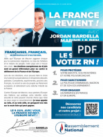 Profession de Foi Jordan Bardella - Elections Européennes 2024