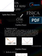 Espelhos Planos e Esfericos