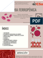 Anemia Ferropénica