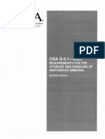 Compressed Gas Association - CGA G-2.1-2023 Requirements For The Storage and Handling of Anhydrous Ammonia-Compressed Gas Association (2023)