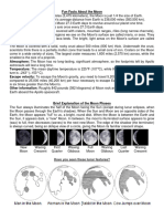 Fun Facts About The Moon