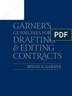 Guidelines For Drafting and Editing Contract