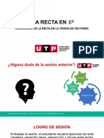 S09.s2 - Material - La Recta en R2 Mediante La Teoría Vectorial