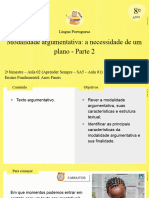 Aula 2 - Modalidade Argumentativa A Necessidade de Um Plano - Parte 2