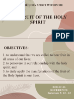 The Fruit of The Spirit