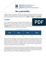 Cuartiles, Deciles y Percentiles (Conceptos y Ejemplos)