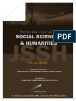 JSSH Vol. 28 (S2) - 2020 (View Full Journal)