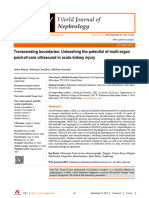 POCUS Ultrasound in AKI