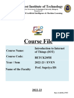 Course File IOT