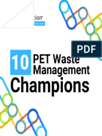 PET Waste Management: Champions