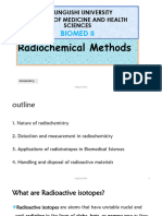 Radiochemical Methods