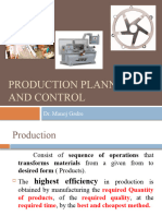 Chapter 3 - Production - Planning - Control