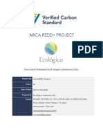 VCS-Draft PD - Arca REDD+ Project - v02