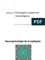 Tema 4. Principales Trastornos Neurológicos