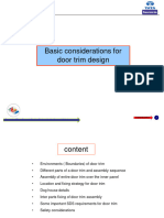 Door Basics TATA FAURECIA