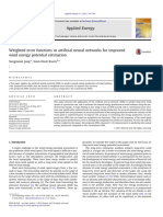 Weighted Error Functions in Artificial Neural Networks For Improved Wind Energy Potential Estimation