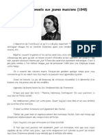 Schumann, Conseils Aux Jeunes Musiciens