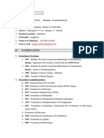 CV Mise À Jour 2024 - 103558