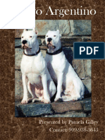 Dogo Argentino Judges Education