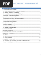 Les Principes de Base de La Comptabilitã