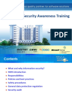 Information Security Awareness - Aug 2018