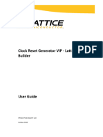 FPGA IPUG 02147 1 0 Clock Reset Generator VIP Lattice Propel Builder