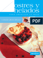 Postres y Helados