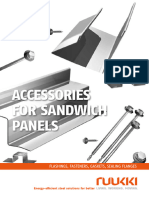 Ruukki Accessories For Sandwich Panels